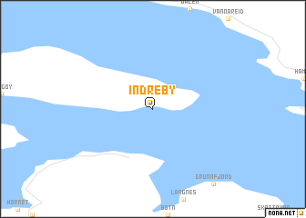 map of Indreby