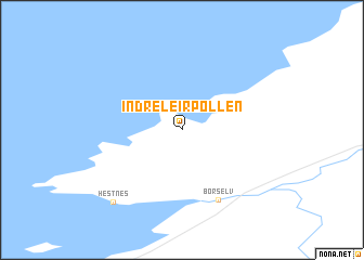 map of Indre Leirpollen