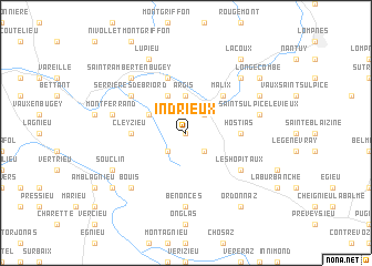 map of Indrieux