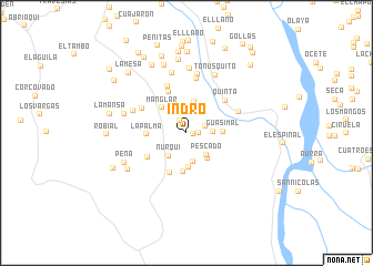 map of Indro