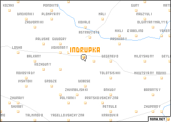 map of Indrupka