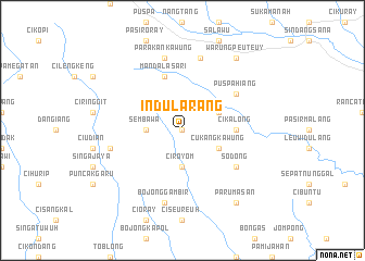 map of Indularang