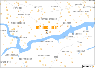 map of Induna Júlio