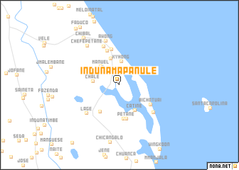 map of Induna Mapanule