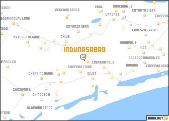 map of Induna Sabão