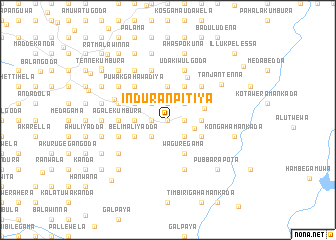 map of Induranpitiya