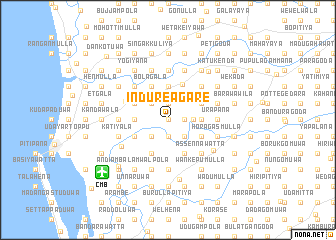 map of Indure-agare