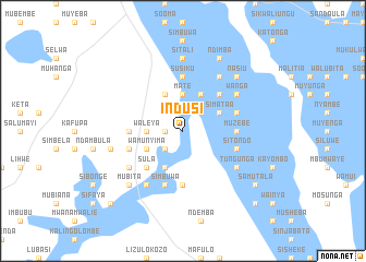 map of Indusi