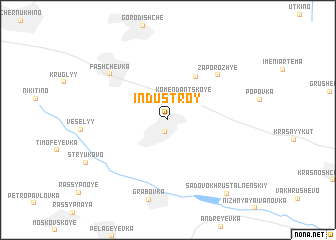 map of Industroy