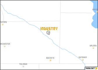 map of Industry