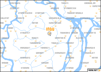 map of Indu