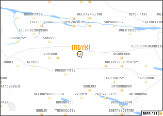 map of Indyki