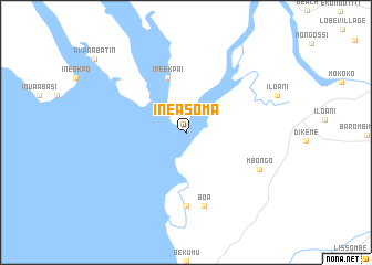 map of Ine Asoma