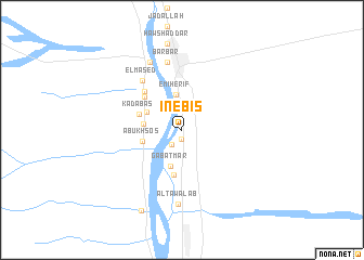 map of Inebis