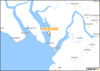 map of Ine Ekpai