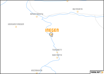 map of Inegen\
