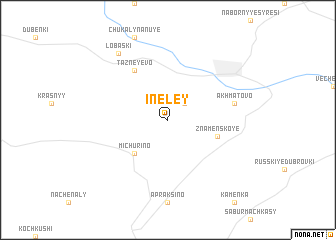 map of Ineley