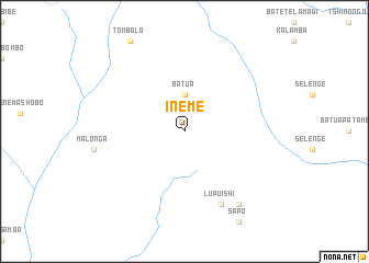 map of Ineme