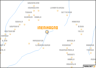 map of Ineni Magno