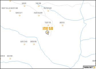 map of Inēsa