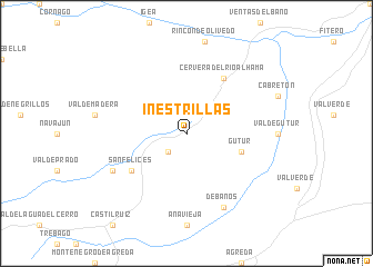 map of Inestrillas