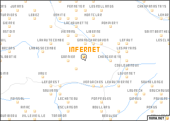 map of Infernet