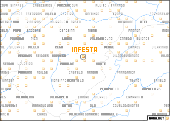 map of Infesta