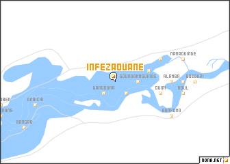 map of I-n-Fezaouane