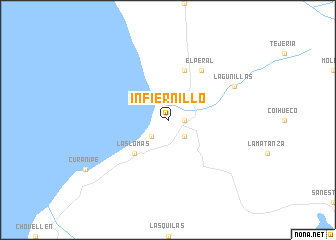 map of Infiernillo