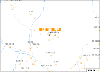 map of Infiernillo