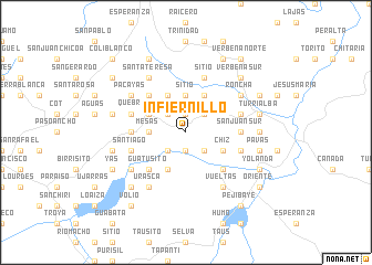 map of Infiernillo