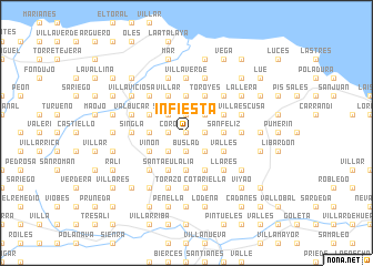 map of Infiesta