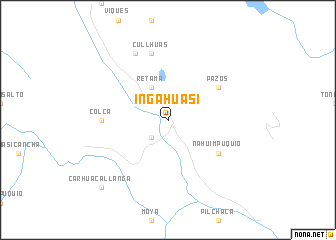 map of Ingahuasi