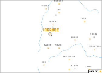 map of Ingambé