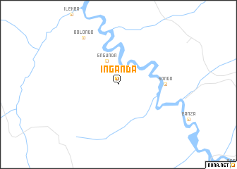 map of Inganda