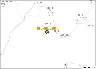 map of Ingangouon