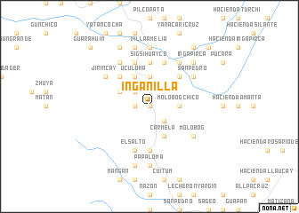 map of Inganilla