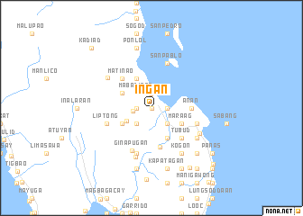 map of Ingan