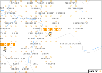 map of Ingapirca