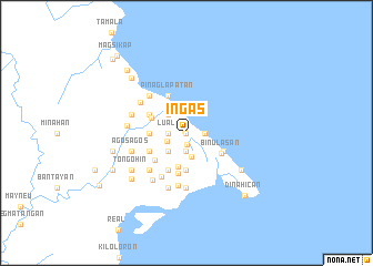 map of Ingas