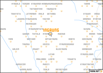 map of Ingaung