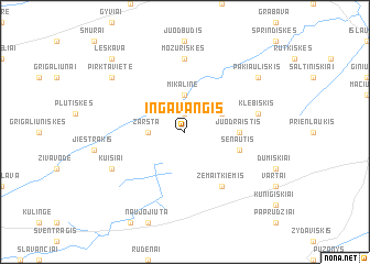 map of Ingavangis