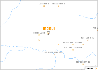 map of Ingavi