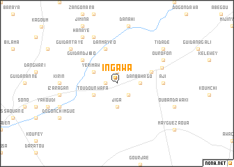 map of Ingawa