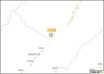 map of Inga