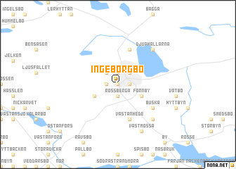 map of Ingeborgbo