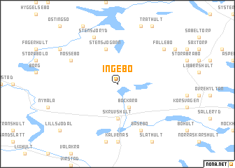 map of Ingebo