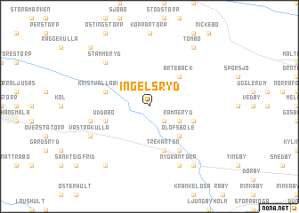 map of Ingelsryd