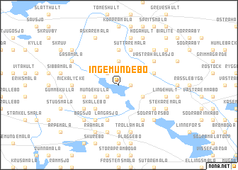 map of Ingemundebo