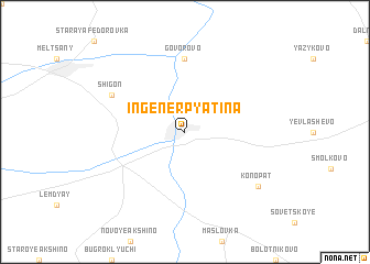 map of Ingener-Pyatina